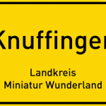 Ortsschild Knuffingen