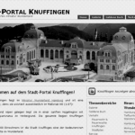 Neues Layout des Stadt-Portal Knuffingen